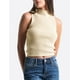 thumbnail image 1 of Blusa básica sin mangas Balam, 0084 (Beige) beige M Roman Fashion BL-BAL-0084-BEIGE, 1 of 3