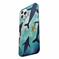 thumbnail image 3 of Tobelint Case for iphone 12 Pro Max,Sea Whales Pattern Case with Side Print,Slim Bumper Full Cover, 3 of 5