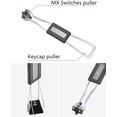 thumbnail image 4 of Extractor de teclas para teclado mecánico Whataatahia, herramienta de fijación de teclado de acero inoxidable, 4 of 5