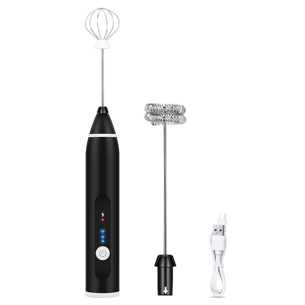 Electric Milk Frother Handheld Mini Foam Maker Coffee Drink Mixer Rechargeable Electric Milk Frother Handheld Mini Foam Maker Coffee Drink Mixer Rechargeable