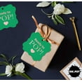 thumbnail image 6 of Inkdotpot Real Rose Gold Foil Bracket Shape Paper Hang Tags Ready To Pop Baby Shower Favor Tags Pack Of 100, 6 of 7