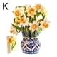 thumbnail image 4 of Tarjeta postal con ramo de papel 3D para el día de la madre con saludo de flores emergentes (Narciso), 4 of 5