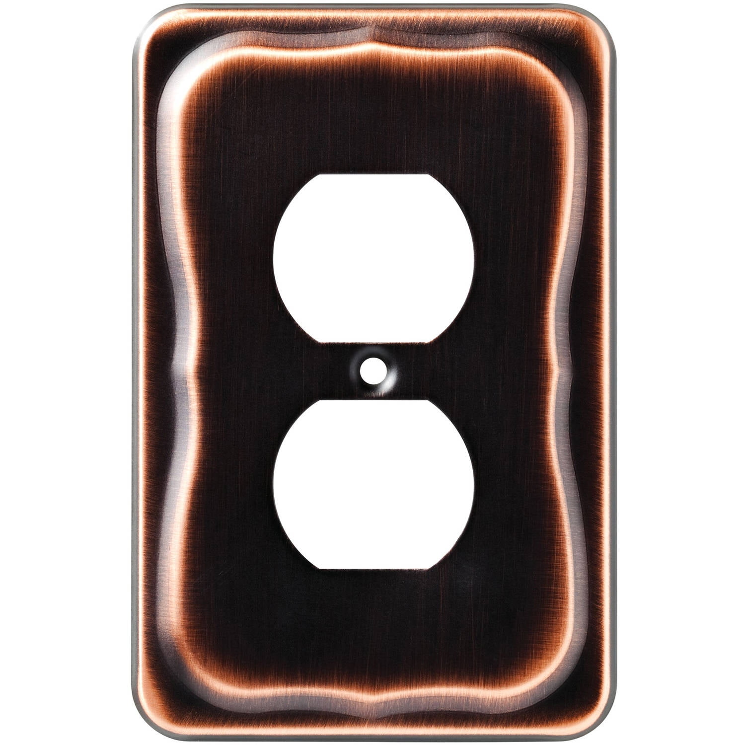 Brainerd Tenley Single Duplex Wall Plate, Bronze by Generic
