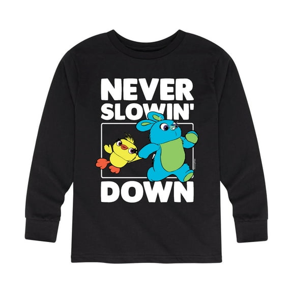 Toy Story - Never Slowin Down - Toddler And Youth Long Sleeve Graphic T-Shirt