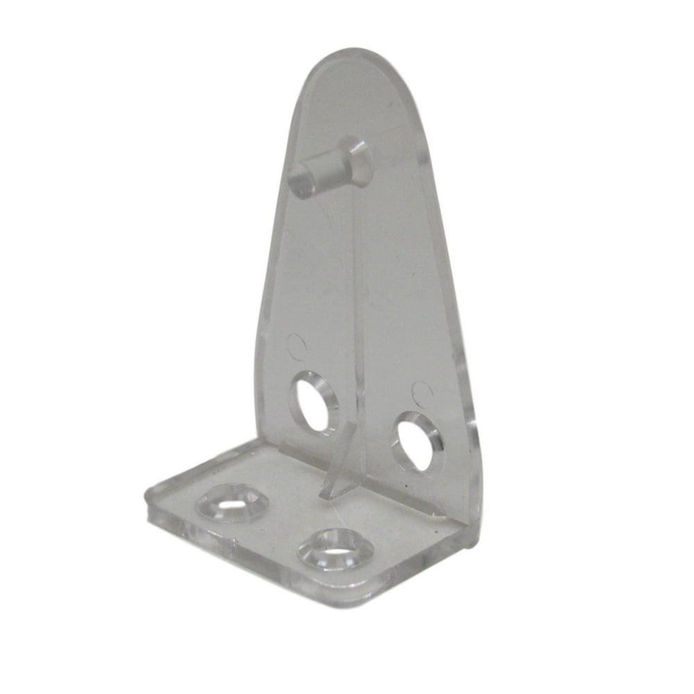Hold Down Bracket for 1 inch Mini Blinds or Cellular Shades Clear