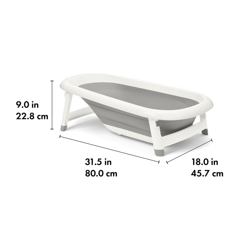 ★ TOOMUCHTAX★ BAD INFLUENCE BABYT T24STS001O OXO Tot Baby Bath Tub: Space-Saving, Safe & Versatile Splash