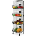 thumbnail image 2 of Four-Layer Kitchen Storage Rack With Removable Wheels Fruit Rack Spice Rack, 2 of 3