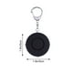 thumbnail image 4 of PTOOTP Alarmas de emergencia redondas electrónicas de seguridad personal, alarma de pánico, llavero de seguridad, sensores antiataque (negro), 4 of 7