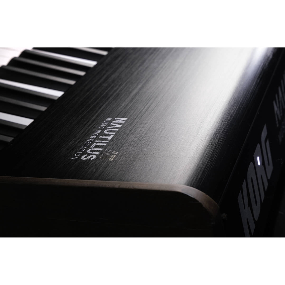 Korg Nautilus AT 88-Key Music Synth/Workstation Keyboard with Aftertouch, Black