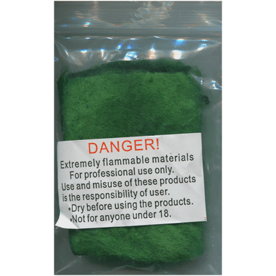 Flash Cotton Green by Red Corner Magic Trick