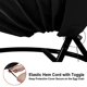 thumbnail image 5 of Funda para silla colgante - Funda impermeable para silla colgante con apertura con cremallera, fundas Oxford 210D para silla colgante, funda para cesta colgante Xemadio MZQ-0531-2, 5 of 8