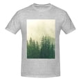 thumbnail image 4 of Bingfone Fog Forest Men'S Loose Fit Short-Sleeve Pocket T-Shirt, 4 of 7