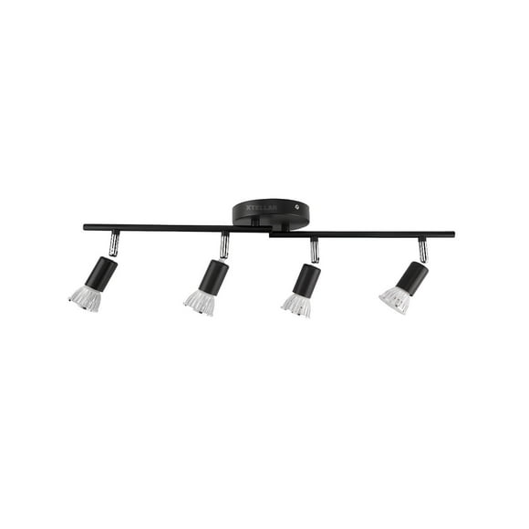 Lámparas De Techo De Riel Para Decorativas Moderna 4 Luces