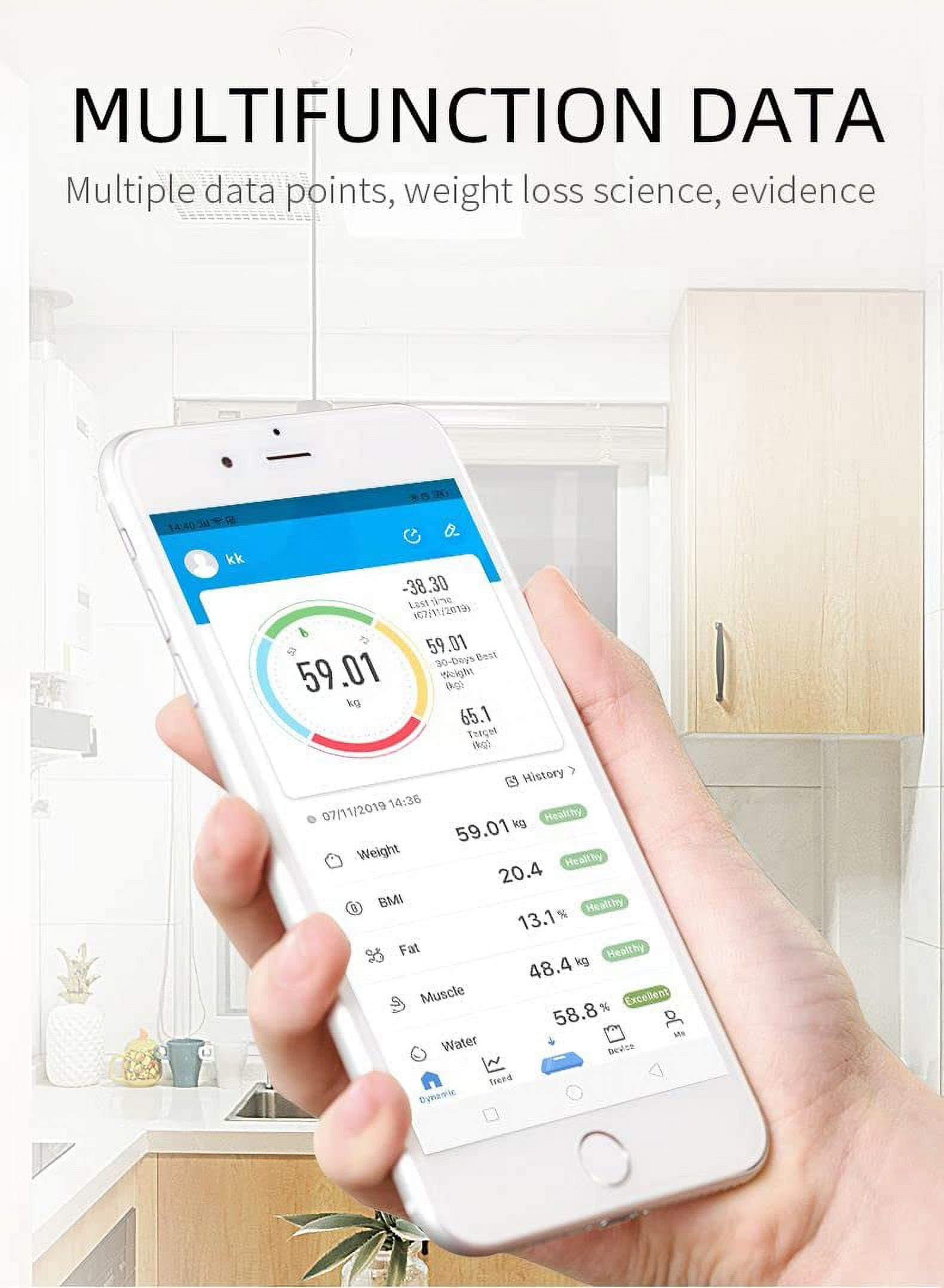 Bluetooth Smart Scale (KGs/LBs) BMI% – healthfirstbeautysecond