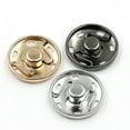 thumbnail image 4 of BESTOYARD Metal Snaps Buttons Sewing Accessories Gold Brass 50 Sets, 4 of 5