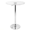 thumbnail image 1 of Lumisource Adjustable Bar Table with Clear Top, 1 of 1
