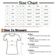 thumbnail image 3 of YYDGH Women's Crew Neck Button Striped T-shirt Casual Comfort Long Sleeve Top Blouses White XL, 3 of 6