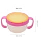 thumbnail image 5 of Tazón de Comida para Bebés, Tazón de Comida para Bebés con Doble Asa, Dineste para Refrigerios para Niños Pequeños Con Cubierta en Espiral para Niños, 5 of 7