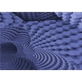 thumbnail image 1 of Ahgly Company Machine Washable Indoor Rectangle Transitional Lapis Blue Area Rugs, 5' x 8', 1 of 7