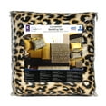 thumbnail image 5 of Mainstays Cheetah Print 8 Piece Bed in a Bag Comforter Set With Sheets, King, 5 of 5