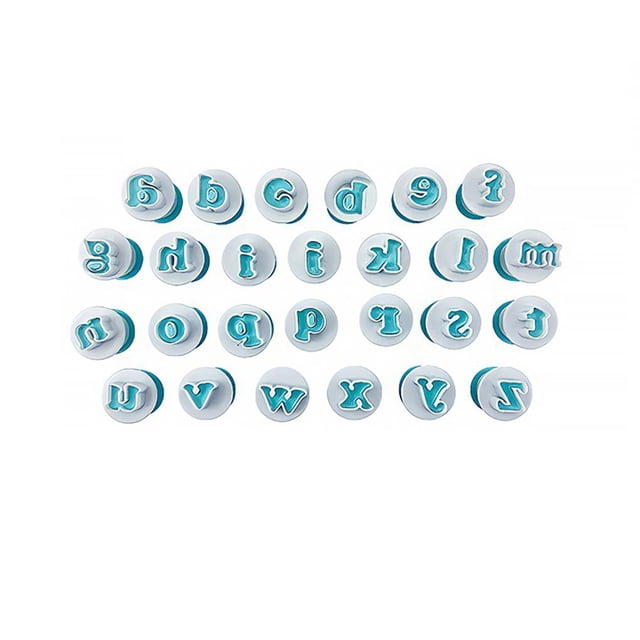 Yuarrent Molde para hornear galletas con números y letras del alfabeto, 26 Uds. Cocina y Comedor No.2 Yuarrent HA027223-02
