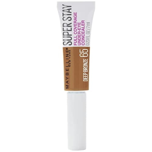 Corrector Maybelline 24H Cobertura Duradera en Bronce Profundo con Aplicador Paddle, 0.23 fl. oz