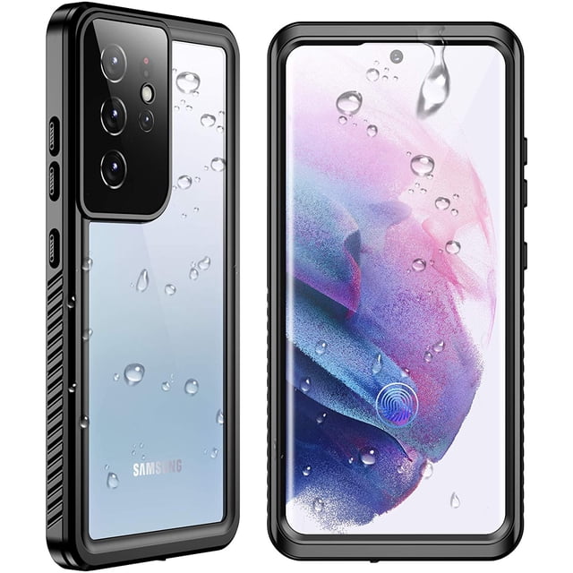 Designed for Samsung Galaxy S21 ultra Case,Waterproof Samsung S21 ultra Case with Built-in Screen Protector Shockproof Dustproof Heavy Duty Full Body Protective Case for Samsung Galaxy S21 ultra 5G 6