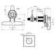 thumbnail image 5 of Cerradura de la puerta,Gabinetes con cerradura de puerta para vehículos recreativos con manija en T,camión y barco,Cerradura de pestillo para vehículos camper,remolque de garaje,Cerradura de, 5 of 8