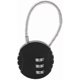 thumbnail image 1 of Pad With Steel Cable 3 Digits For Suitcase Backpack, 1 of 3