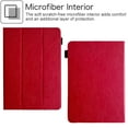 thumbnail image 2 of Universal 10 inch Tablet Case, Dteck Slim Folio Protective Case with Tri Fold Stand for iPad 10.2/iPad 9.7/Onn 10.1/Samsung Tab A7 10.4/Galaxy Tab A 10.1 inch all 9.5-10.5 inch Tablet,Red, 2 of 5