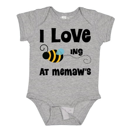 

Inktastic Memaw’s House Bee Gift Baby Boy or Baby Girl Bodysuit