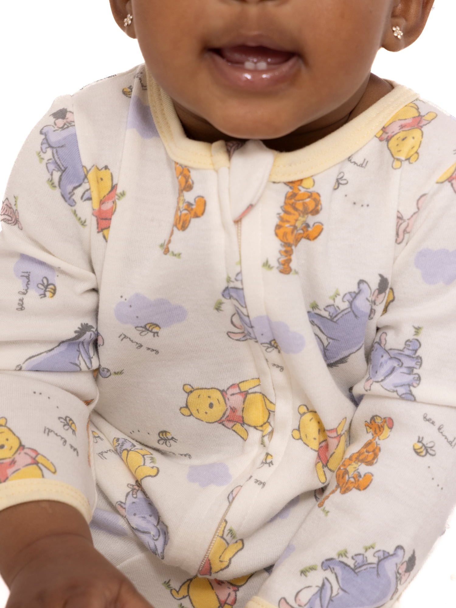 Disney Baby Wishes and Dreams Character Infant Baby Footed Sleep N Play, Sizes Preemie-6/9 Months