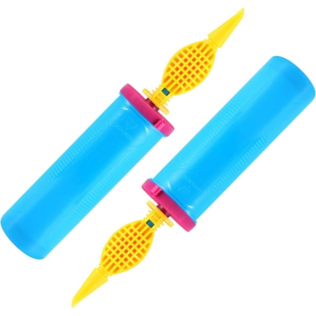 Bomba de globo inflable, 2 piezas, bomba de aire para globos, inflador manual para bodas, fiestas de cumpleaños y aniversarios