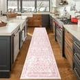 thumbnail image 4 of 2'6'' X 8' Boho Runner Rug, Non Slip Washable Shaggy Soft Carpet Area Rug for Hallways Entryway Bedroom, 4 of 13