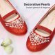 thumbnail image 4 of Zapatos de Vestir para Niña DREAM PAIRS Aurora-03 Rojo Brillante Talla 12, 4 of 5