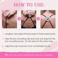 thumbnail image 4 of Clips Convertidores para Sostén Hollywood Fashion Secrets 2 pzas Transparentes, 4 of 4