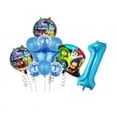 thumbnail image 1 of Disney Inside Out 2 Birthday Decorations Joy Anxiety Cartoon Anime Party Balloons Tableware Plate Napkin Decor For Children, 1 of 7