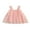 Pink, variant on Toddler Baby Girl Tulle Dress  Sleeveless Solid Layered Tutu Dress White 6M-5T