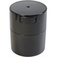 thumbnail image 1 of Tightpac America 3-Ounce Vacuum Sealed Dry Goods Storage Container, Black Pearl Tinted Body/Cap, 1 of 7