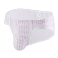 thumbnail image 1 of LSLJS Men's Fashion New Small Fresh Plaid Briefs Underwear, Men's Briefs, 1 of 3
