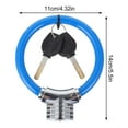 thumbnail image 2 of Raindrops Zinc Alloy Steel Cable 1Pack for Bike Security Locks Anti Theft, 2 of 8