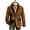 D-885 Brown, variant on Mens Corduroy Victorian Blazer Jacket for Work Office Formal, Elegant Coat for Fall Winter, Button Up