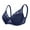 Dark Blue, variant on Bras for Women Border Sexy Women Wear Fashion Push Up Bra Underwear For Comfort Seamless Bra on Clearance White 36