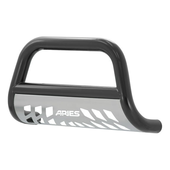 ARIES B35-8000 3-Inch Black Steel Bull Bar, No-Drill, Select Freightliner, Mercedes-Benz Sprinter 2500, 3500