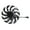 2, variant on 95mm 4Pin Video Card Fan Graphics Card Cooling Graphics Card Radiators Easy Installation Replacement for 1080 1080TI