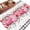 Pink Black, variant on Entryway Rug 2'x3', Valentines Day Small Rug for Kitchen Bathroom Door Mat Indoor Entrance, Modern Love Heart Eucalyptus Leaf Pink Plaid Non-Slip Area Rugs Floor Mats Carpet Front Door Rugs