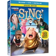 Sing (Blu-ray + DVD), Universal Studios, Kids & Family