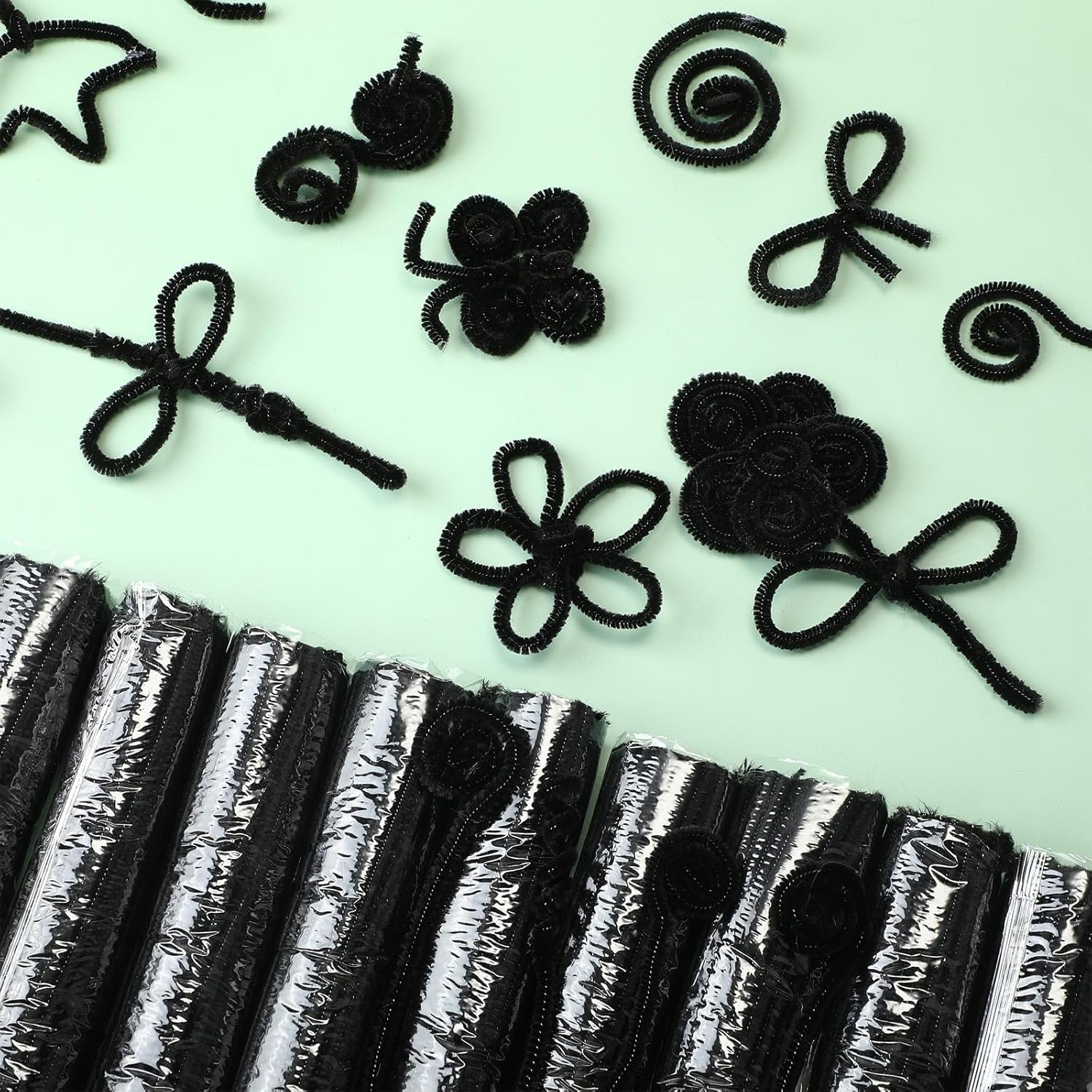 3000 Pcs Pipe Cleaners Bulk Craft Supplies 6 mm x 12 Inch Chenille Stems Pipe Cleaner for DIY Arts Crafts Decorations Flowers Decor