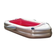 Summer Waves Inflatable Shark Family Pool, Rectangular, Gray, Ages 3+, Unisex