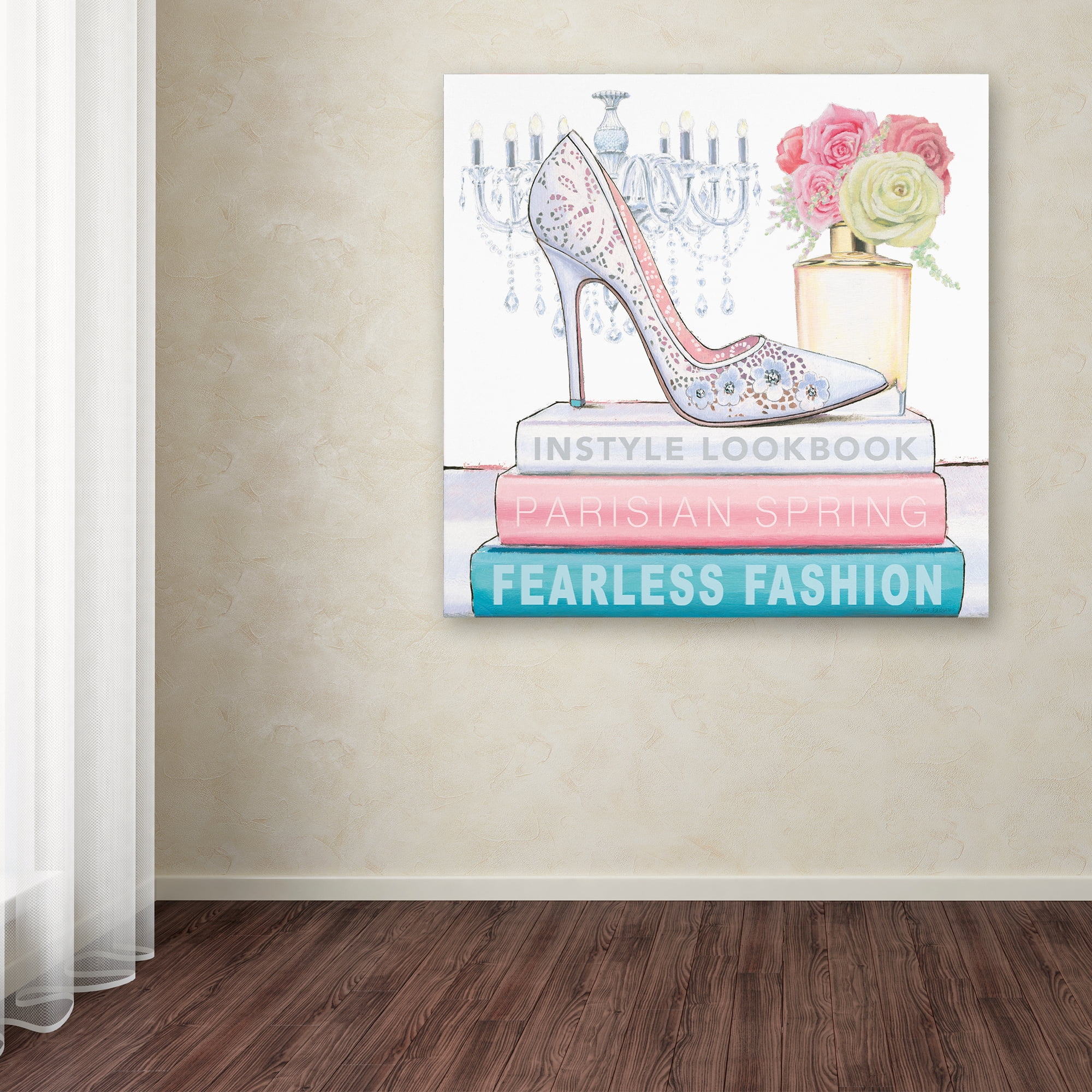 Trademark Fine Art 'Fearless Fashion IV' Canvas Art by Marco Fabiano